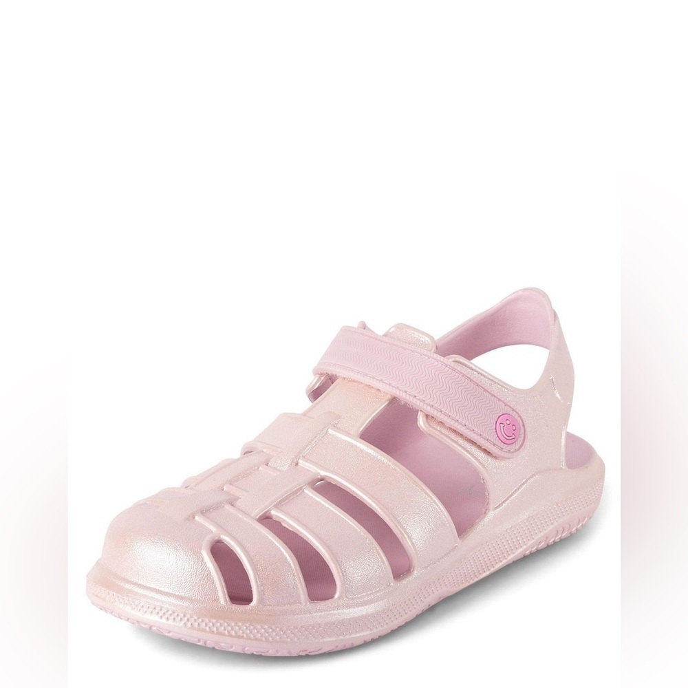 The Children's Place Pink Jelly Fisherman Sandals
